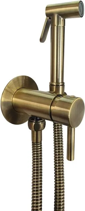 Смеситель с гигиеническим душем Paffoni Tweet Round ZDUP11BR (с внутренней частью)