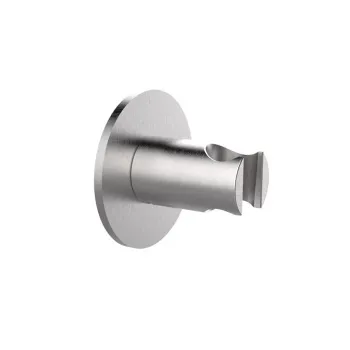 Держатель настенный для душевой лейки Almar, нержавеющая сталь брашированная aisi 316 E120010.316