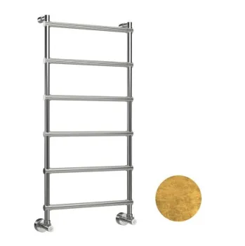 Полотенцесушитель водяной Margaroli Sole 4424706OBN 107x54 бронза