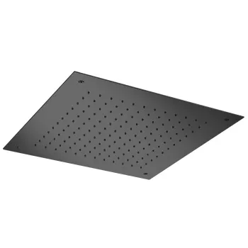 Душевая лейка потолочная Almar 500х500, 1 режим, черный матовый, E044024.MB