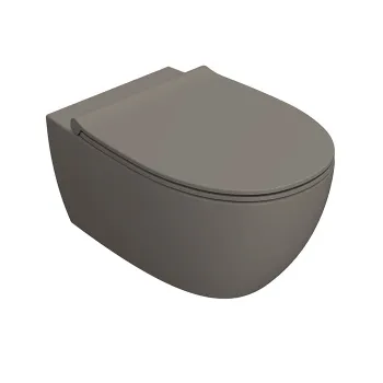 Унитаз подвесной Globo 4ALL MDS03.AT с системой скрытого крепежа Agata