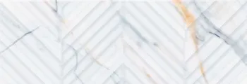 Керамическая плитка Eletto Ceramica Calacatta Fantasy Struttura Linea 24.2x70 см 509241101