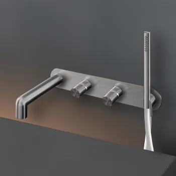 Смеситель для ванны CЕА Design Cartesio CAR 51 W L сталь