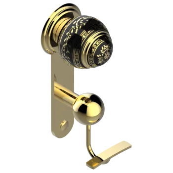 Крючок THG Marquise Noir Decor Or A7F-F01-510 полированное золото