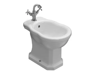 Биде Globo Paestum напольное размер 57 см крепление в комплекте цвет bi (Bianco) PA009BI