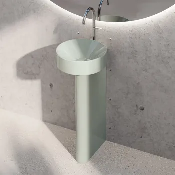 Раковина напольная Bette BetteSuno Pedestal A250-307 VK2 34 cм зеленый