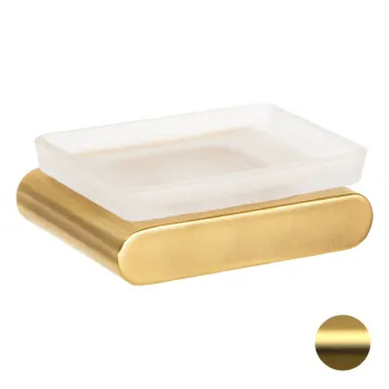 Мыльница Remer Lounge золото брашированное (BG) LN10BG