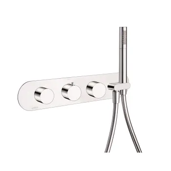 Смеситель для душа встроенный Carimali Iltondo термостатический, на 4 выхода, с ручным ду, внешняя часть, хром 21848EST/A-CR
