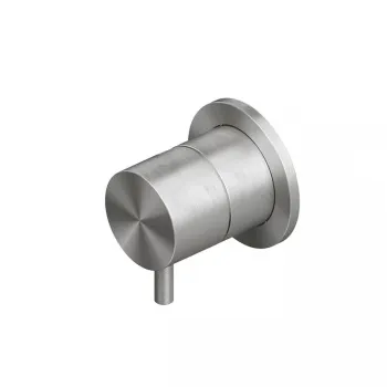 Переключатель QuadroDesign Source/Ottavo SOURCE/OTTAVO из стены на 2 потребителя цвет Steel 1344.00AS