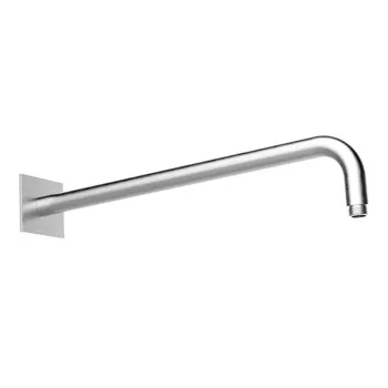 Держатель верхнего душа настенный Almar 45 с квадратным отражателем, нержавеющая сталь брашированная aisi 316 E021104.316