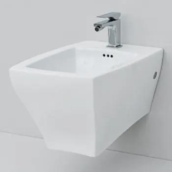 Биде подвесное Artceram JAZZ 54x36, c креплением, с 1 отв под смеситель., белый матовый JZB001 05 00 bi matt*1