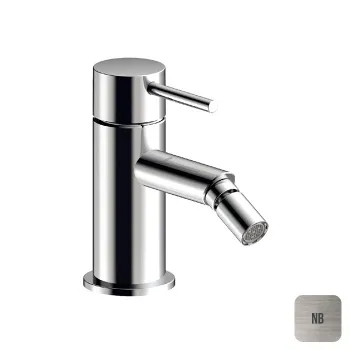 Смеситель однорычажный для биде Almar на 1 отверстие без донного клапана, никель брашированный E214003.NB