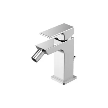 Смеситель для биде с донным клапаном Gattoni Kubik, хром 2563/25C0