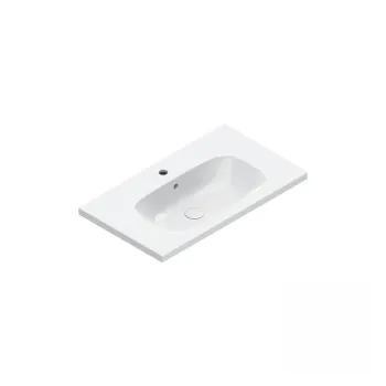 Раковина 80×46 Catalano Alvea с 1 отверстием Bianco lucido 0620811001