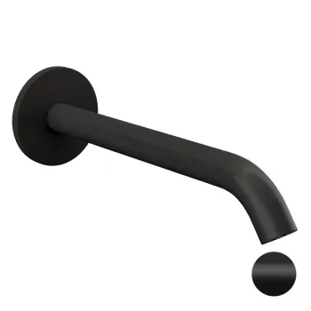 Излив настенный Remer X-style 19см черный матовый (NO) 91XLNO