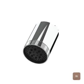 Верхний душ Almar 102, 3 режима, с настенным держателем, медь брашированная pvd E044286.CO