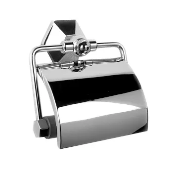 Держатель туалетной бумаги настенный с деревянным роликом Stella Eccelsa 1032 хром EC 10014 CR00