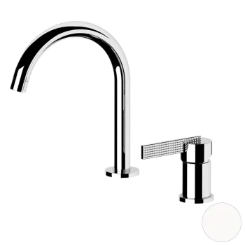 Смеситель для раковины Daniel Club ANC65514 белый матовый