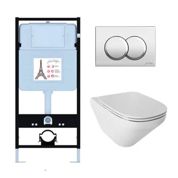 Унитаз c инсталляцией Jacob Delafon Modern Life E21775RU-CP