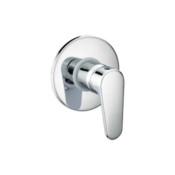 Смеситель встроенный для душа Cisal Alma внешняя часть, хром A300300021