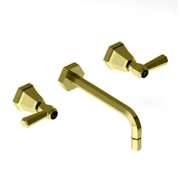 Встраиваемый смеситель для раковины Stella Eccelsa Leve EL 01001 AU00 золото