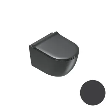 Унитаз подвесной 50×35 Catalano Sfera Nero satinato 0511500022