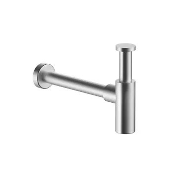 Сифон бутылочный для раковины и биде Fantini Nostromo Матовая натуральная сталь 91 93 9234