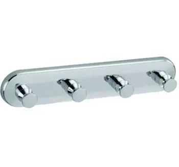 Вешалка c 4 крючками Nofer Line глянцевая 16507.В