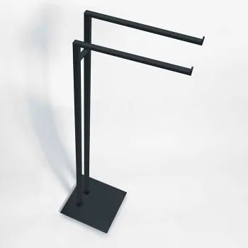 Стойка для полотенец Colombo MiniQ L20x34 H83,5см графит матовый B5038.GM