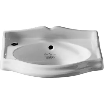 Раковина подвесная Simas Arcade AR 035 bia tap hole SX 37.5 см левая белый