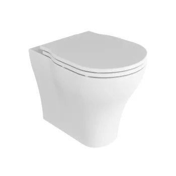 Сиденье для унитаза белое, петли хром Azzurra Xl, XL1800bi/cr