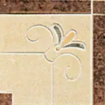 Керамогранит Casalgrande Padana Marte Angolo Floreale Palissandro (Rosa Portogallo, Madras Pink) 15х15