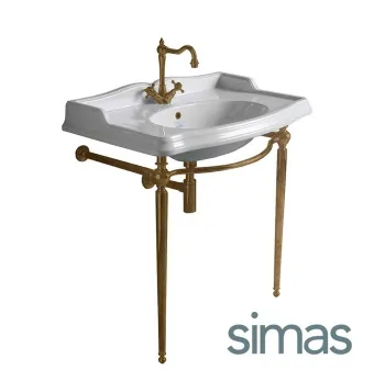 Консоль под раковину Simas Arcade ARCG1br 70x85,5 бронза