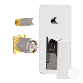 Смеситель для душа Remer Absolute  белый матовый AU09KBBO