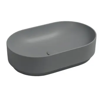 Раковина накладная Cielo Mare MRLAO BR 60 см серый