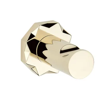 Крючок одинарный THG Nihal Porcelaine Ivoire U2N-F30-517 soft gold