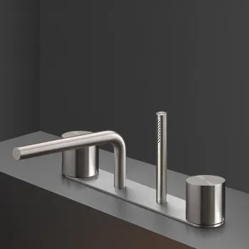 Смеситель для ванны CЕА Design Opus OPS 63 S сталь