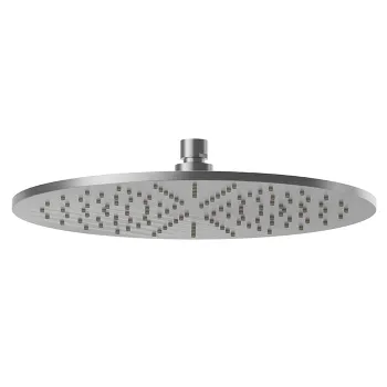 Верхний душ Newform X-steel 316 d300, без кронштейна, G1/2, INOX 26534X.50.050