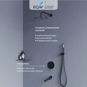 Душевая система скрытого монтажа RGW Shower Panels SP-55B 51140855-03