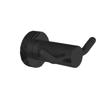 Крючок двойной Fima Carlo Frattini Accessori подвесной, чёрный матовый F6004T/2XNS