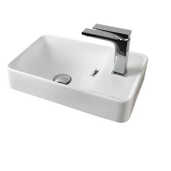 Раковина подвесная Artceram Handrinse 27x45, 1 отверстие, белый матовый LML003 05 00