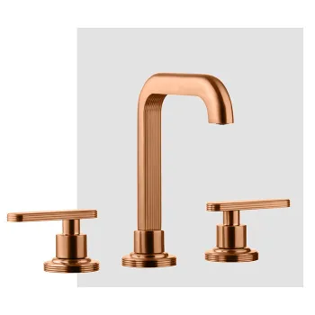 Смеситель для раковины Fima Carlo Frattini Park Lane F1301ZL click-clack, бронза