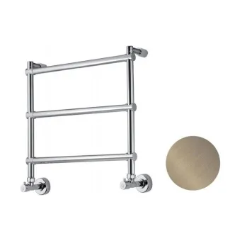 Полотенцесушитель водяной Margaroli Sole 4424703BN 54x54 никель