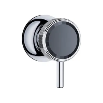 Смеситель для гигиенического душа Jorger Valencia 638.20.237.041-12 матовая латунь/чёрный кристалл