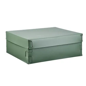 Коробка ADJ Snob 36x30xH13.5, эвкалипт/небесный 3630.60/50