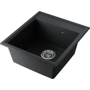 Мойка кухонная Omoikiri Daisen 46-BL черная 4993614