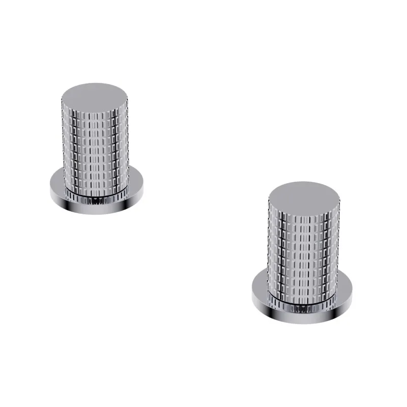 Ручка для смесителя Ritmonio Diametro35 Impronte на три отверстия хром PR51MB012CRL