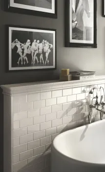 Бордюр Ceramiche Grazia Essenze Capitello Magnolia 7.5x13