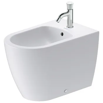 DURAVIT Bento Starck Box  Биде напольное, 370 x 600  мм, с 1 отв под смеситель, HygieneGlaze, белый матовый