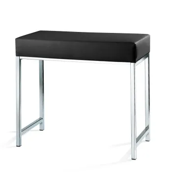 Скамья Decor Walther DW 66 60x30x52 хром/черный 503205